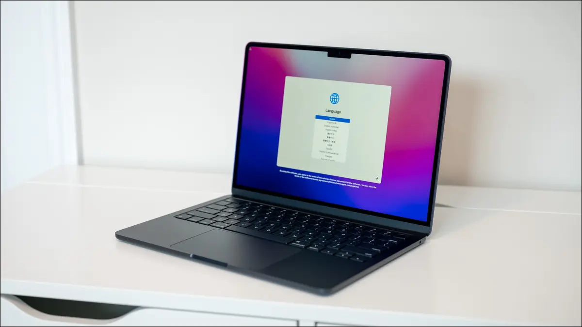 2022 M2 Lato destro di Apple MacBook Air
