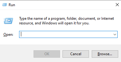 Öffnen Sie das Eingabeaufforderungsfeld Ausführen | Lokaler Drucker wird im Remotedesktop nicht angezeigt