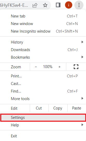 [設定] | [設定] を選択します。 Chrome デベロッパー ツールでキャッシュを無効にする