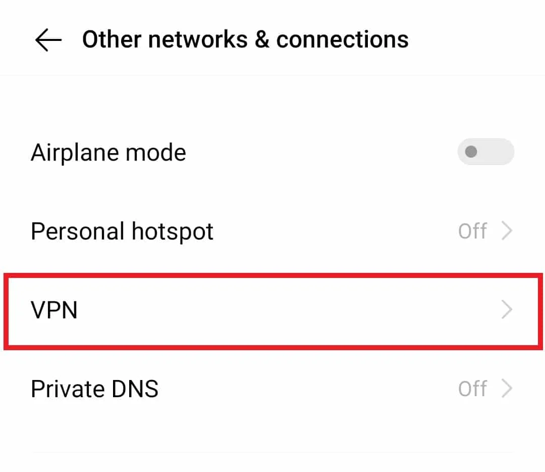 Ketuk VPN