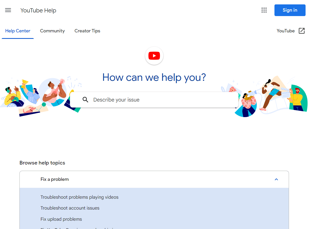 Hubungi Bantuan YouTube | Tidak Dapat Masuk ke YouTube