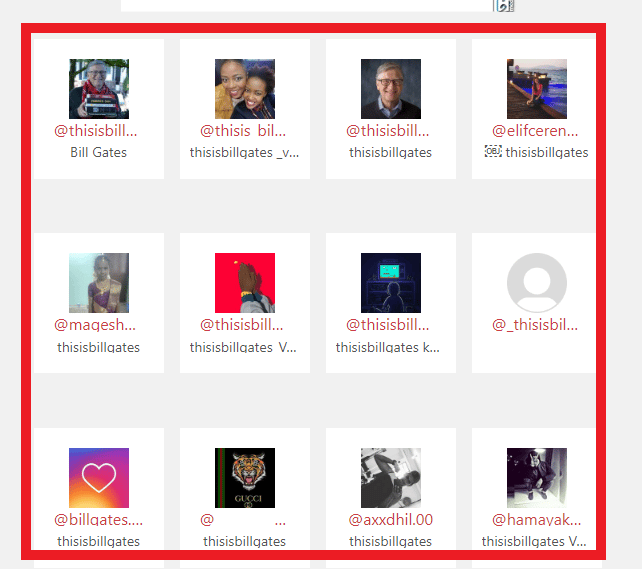 Pilih profil pilihan Anda di Imglnn