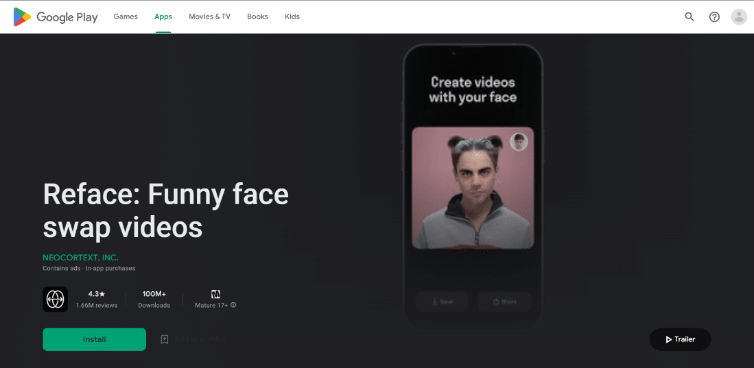 Reface Playstore. Die 20 besten kostenlosen Face Morph-Apps für Android