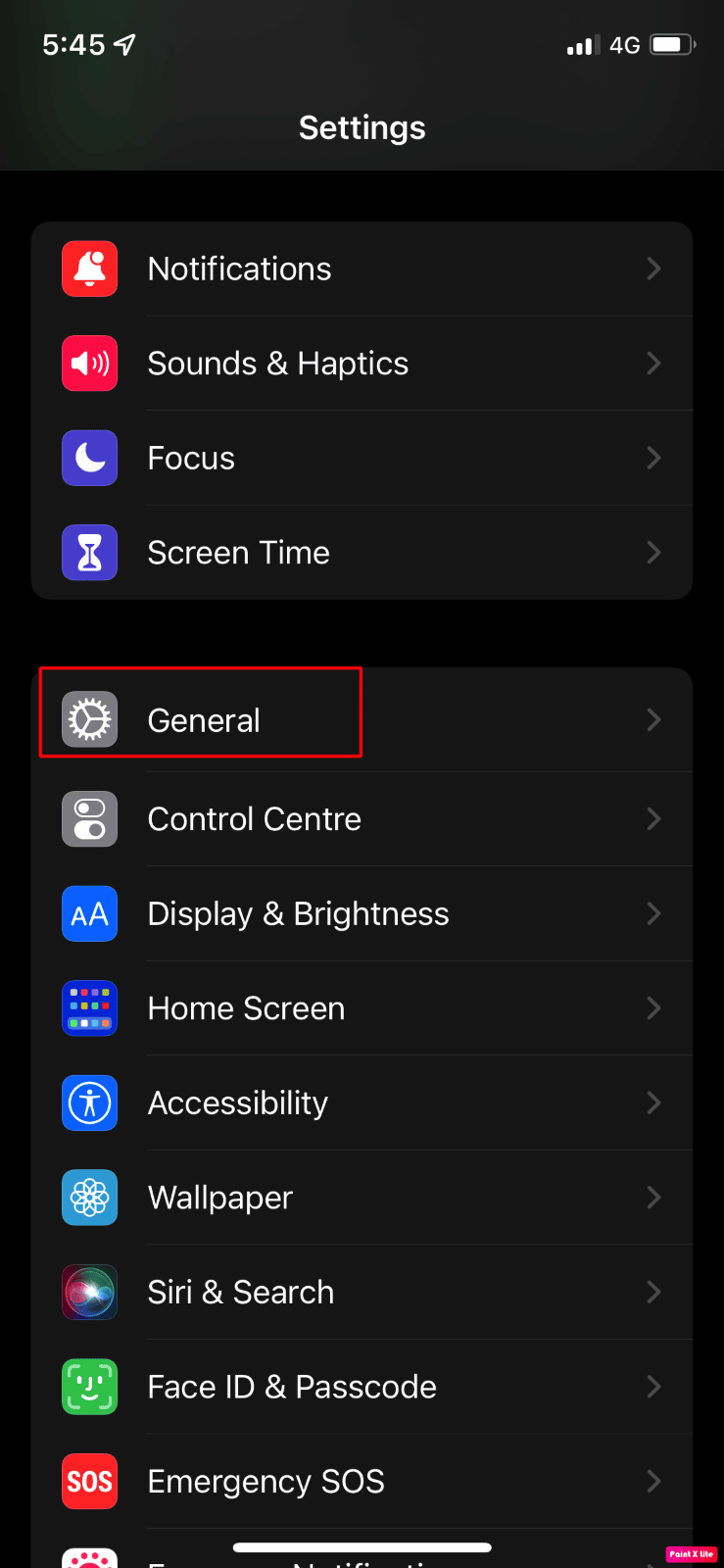 iPhone 设置一般 |