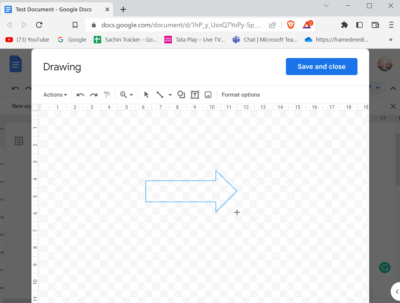 narysuj strzałkę na wyznaczonym miejscu. Jak dodawać strzałki, indeks górny i symbole w Dokumentach Google