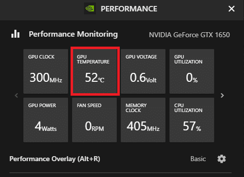 مراقبة أداء nvidia. كيف يمكنني مراقبة درجة حرارة وحدة معالجة الرسومات الخاصة بي