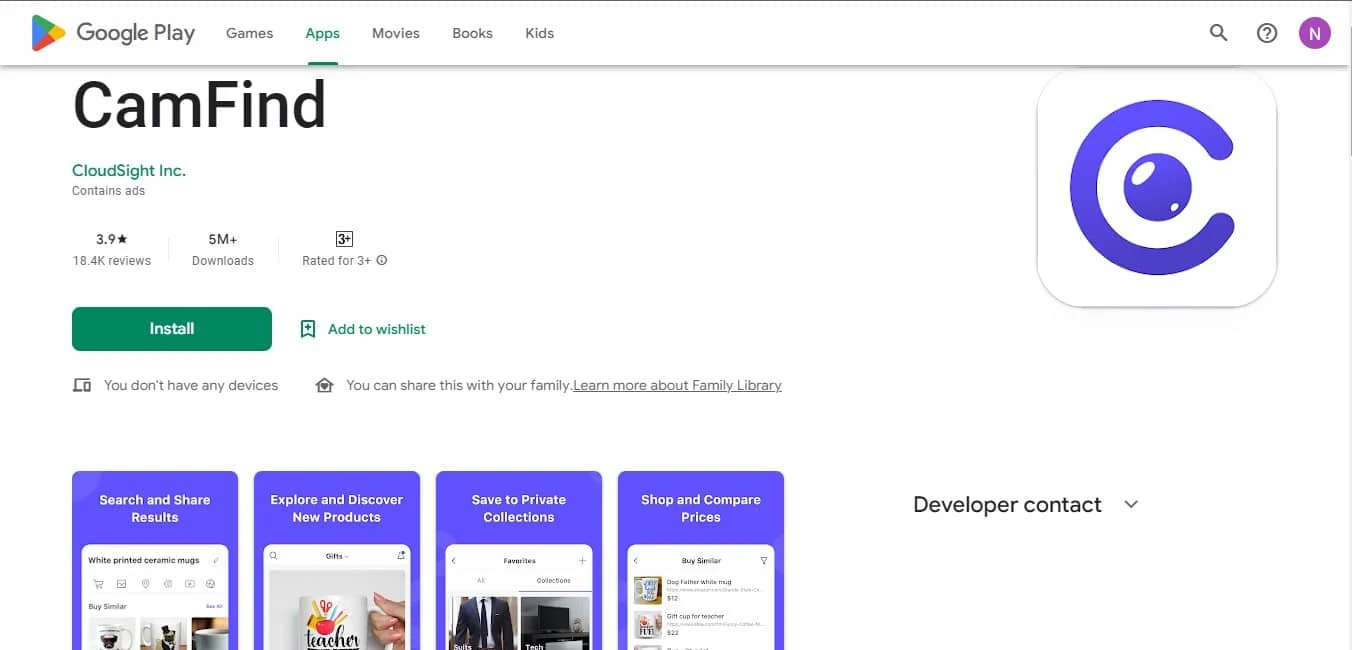 Cam Temukan Play Store. 14 Aplikasi Terbaik untuk Menemukan Pakaian Berdasarkan Gambar