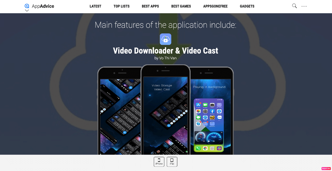 descargador de video y transmisión de video