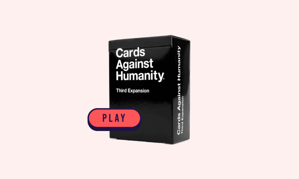 Como jogar cartas contra a humanidade