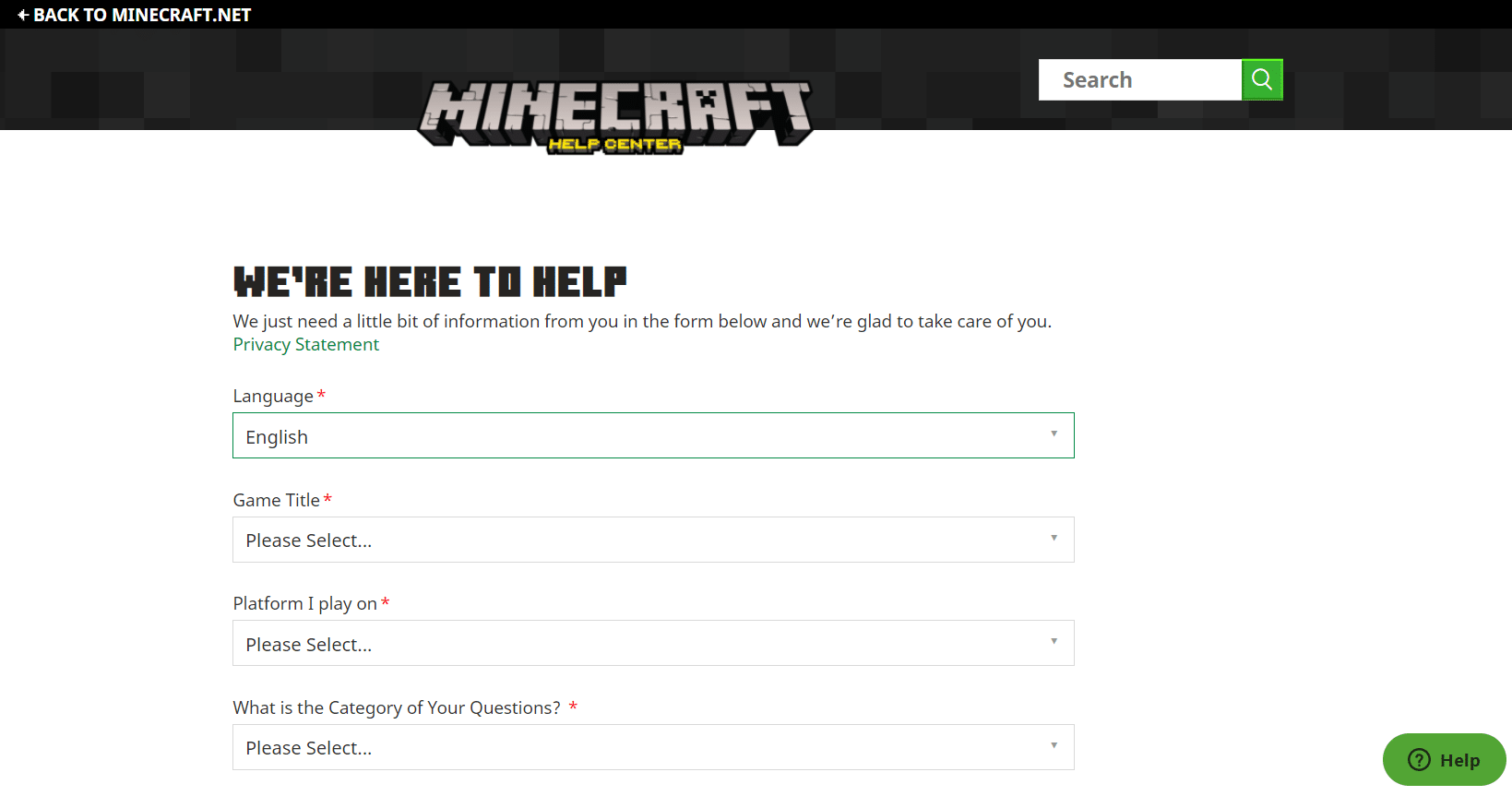 Minecraft ヘルプ サポート ページ。 Minecraft のエラー コード Deep Ocean を修正する 11 の方法