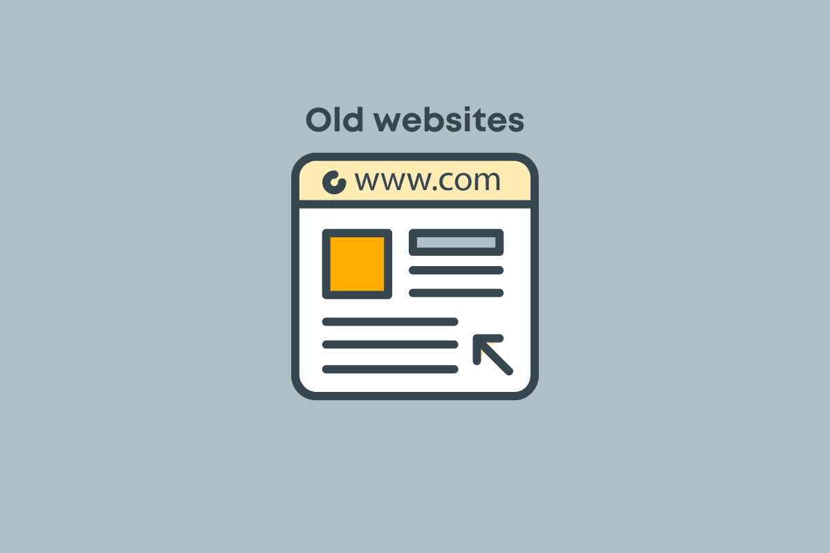 Como encontrar sites antigos que não existem mais