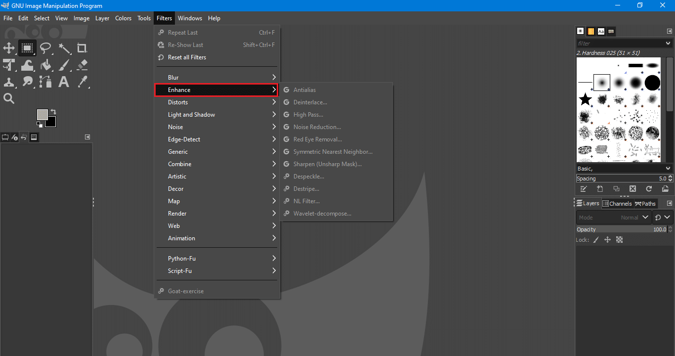 Migliora su GIMP. Come creare un'immagine sfocata Cancella Photoshop gratuitamente