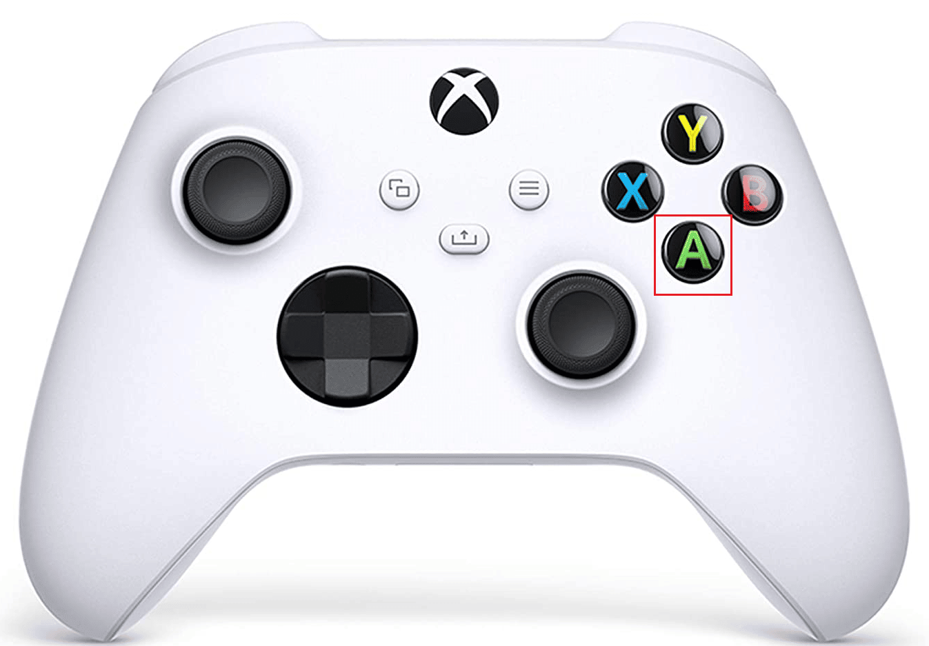 premi il pulsante A dal controller Xbox per passare allo stato SITTING OUT