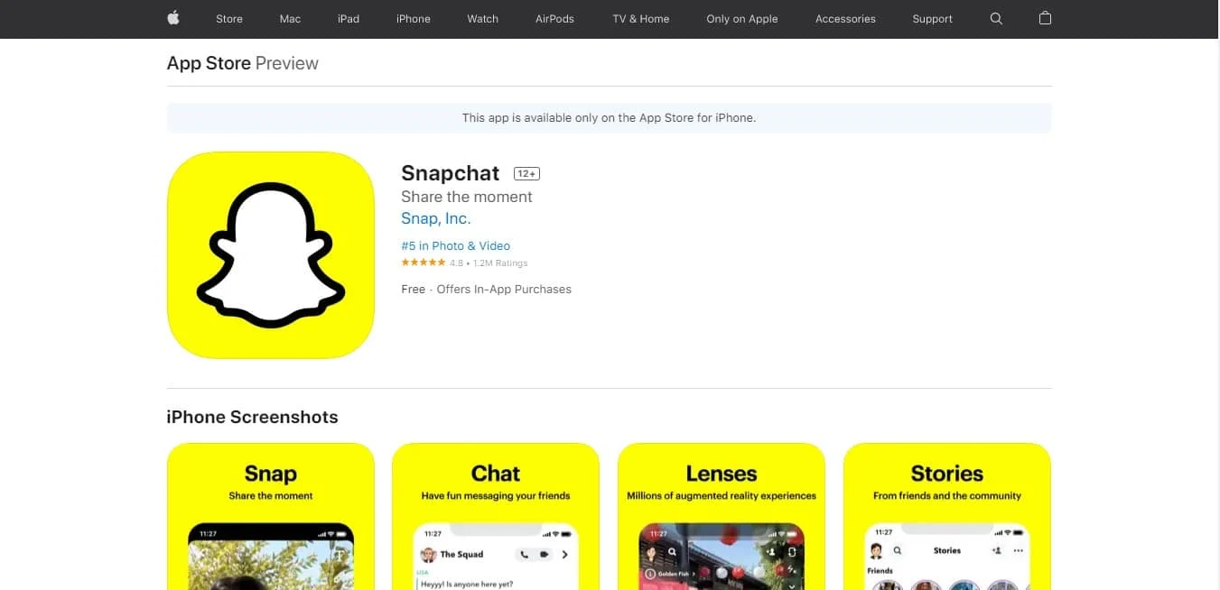 Snapchat Uygulama mağazası | yüz birleştirme çevrimiçi ücretsiz