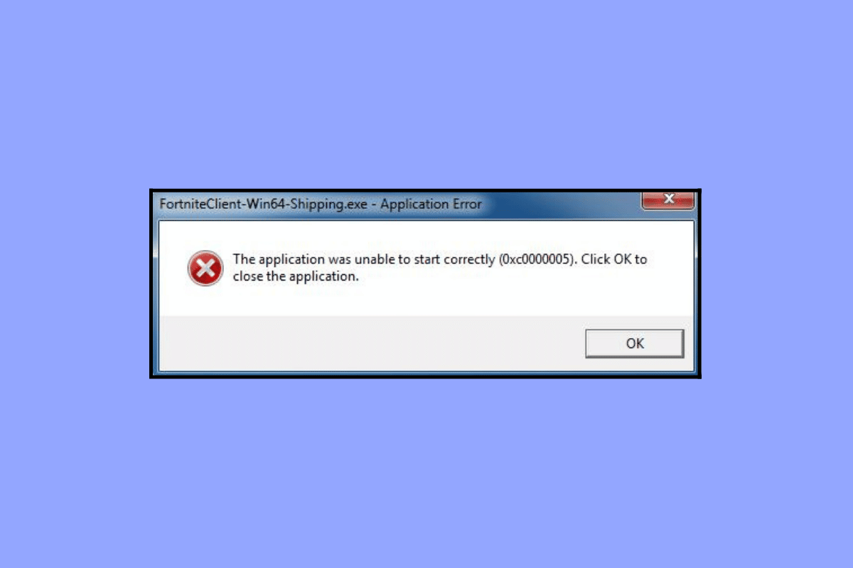 修复 Fortniteclient-win64-shipping.exe 应用程序错误