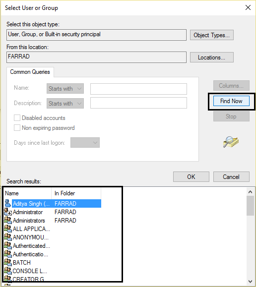 Rezultatul căutării pentru proprietari în | Remediați eroarea de acces refuzat la folderul de destinație