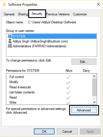 Securitatea proprietăților software a fost apoi avansată