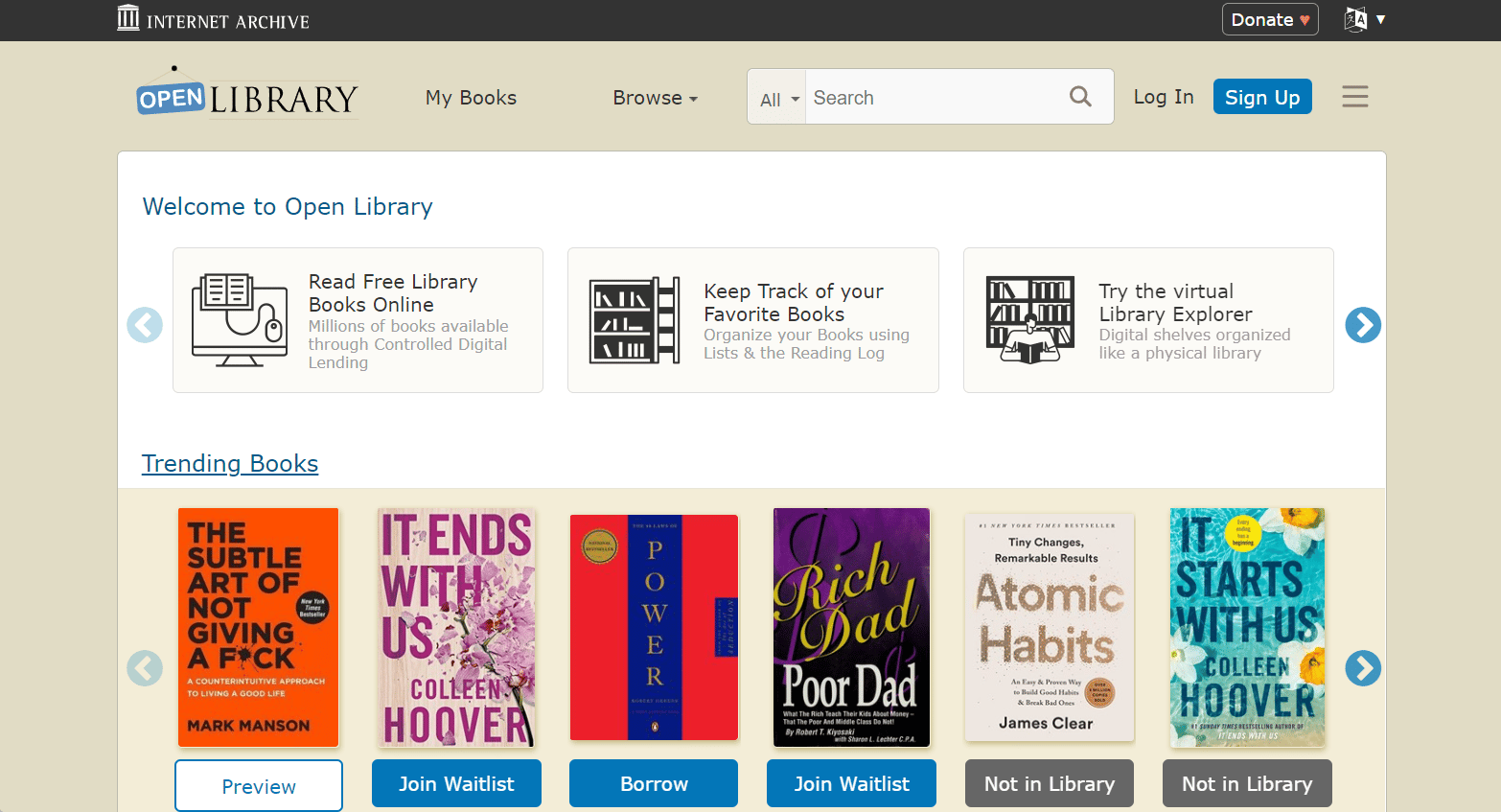 Bibliothek öffnen. 22 beste und sichere Websites zum Herunterladen kostenloser Lehrbücher