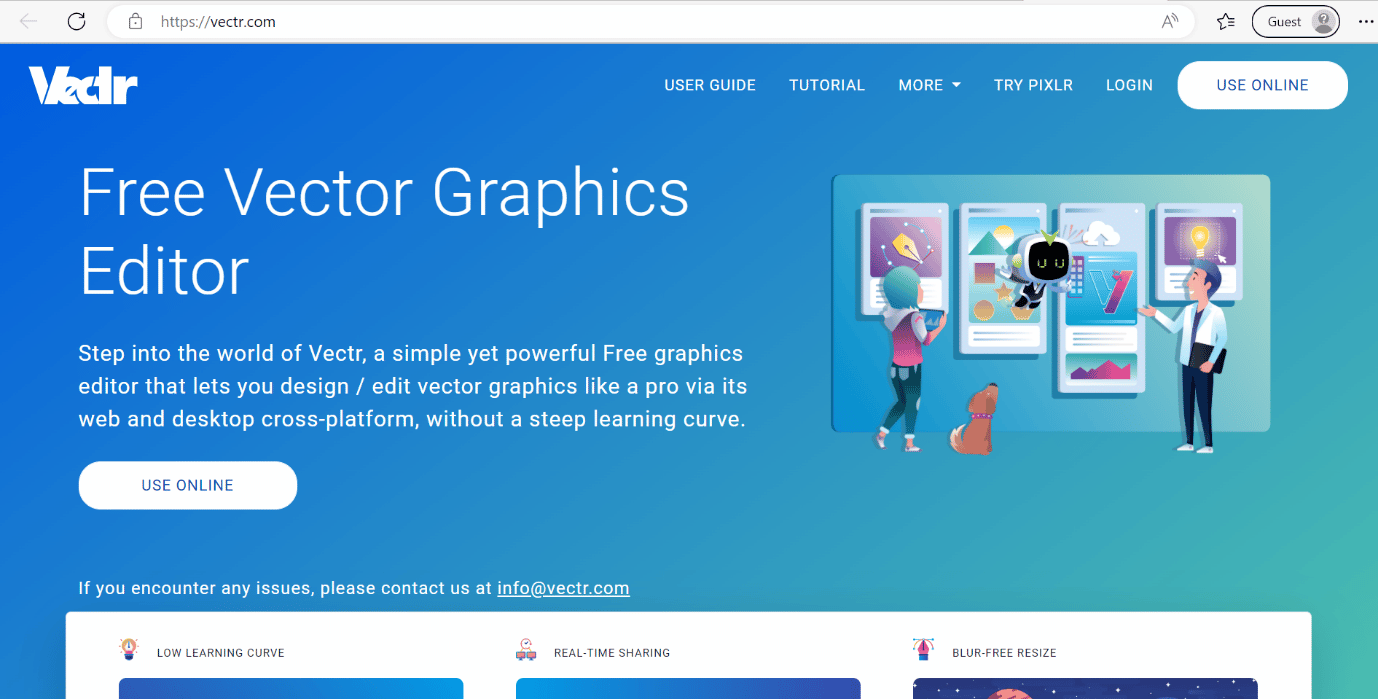 page web vectorielle | meilleurs logiciels alternatifs gratuits de graphiques vectoriels adobe illustrator