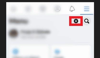 Tocca il simbolo Impostazioni. Come attivare o disattivare i suggerimenti degli amici sull'app di Facebook