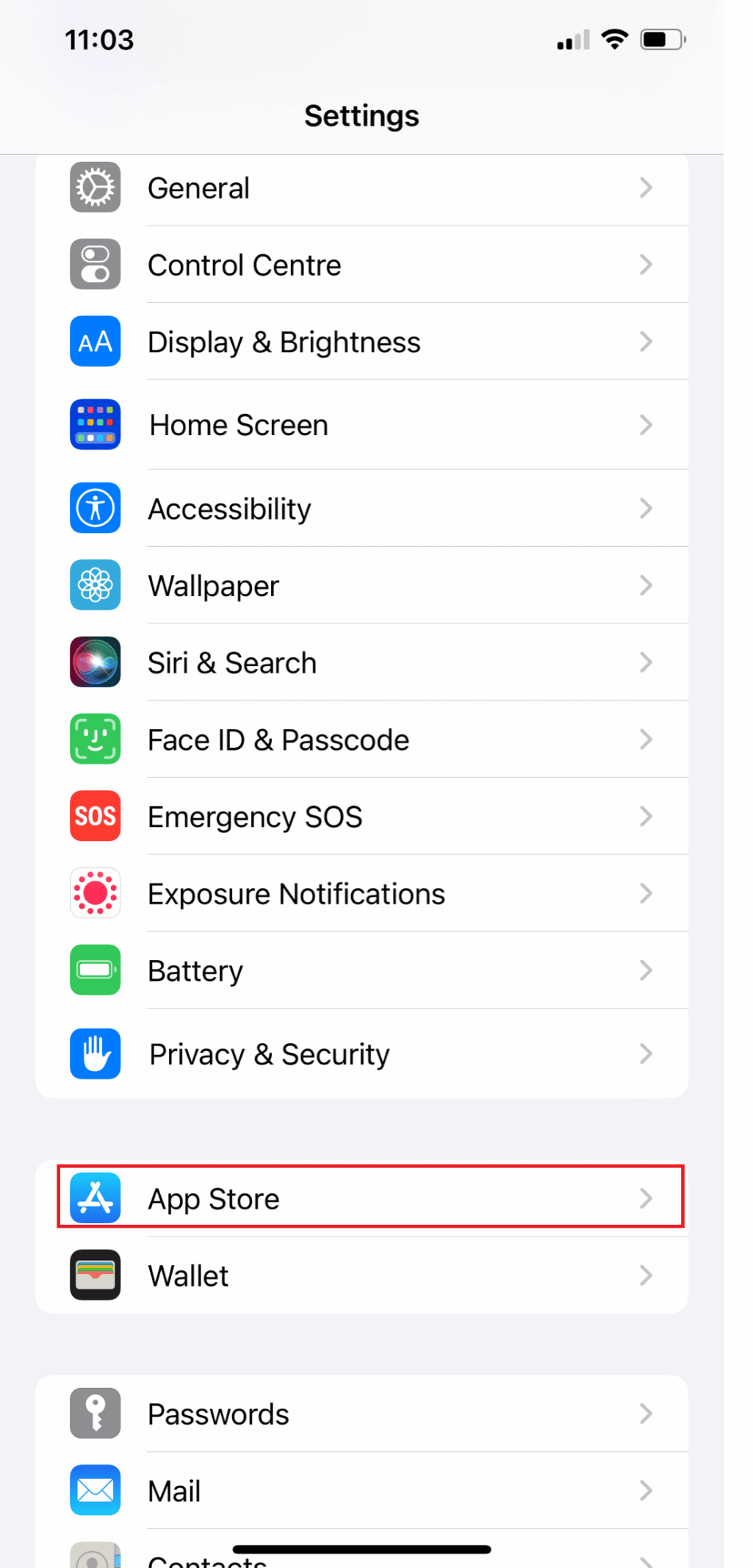 حدد متجر التطبيقات | كيف يمكنني إصلاح الإنترنت البطيء على جهاز iPhone الخاص بي