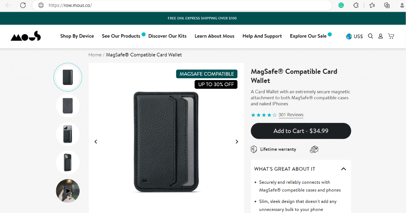 Carte Mous Magsafe