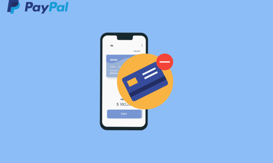 Cum să eliminați cardul din PayPal