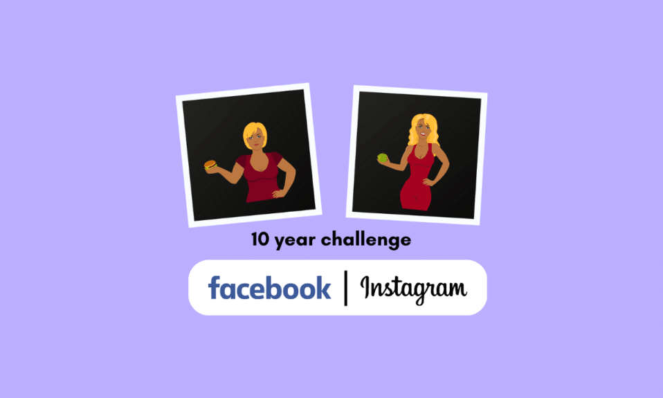 Facebook 및 Instagram에서 10년 챌린지를 수행하는 방법
