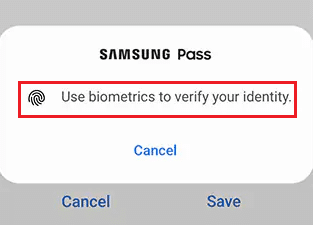 utiliser vos données biométriques enregistrées pour vérifier votre identité et vous connecter automatiquement à votre compte