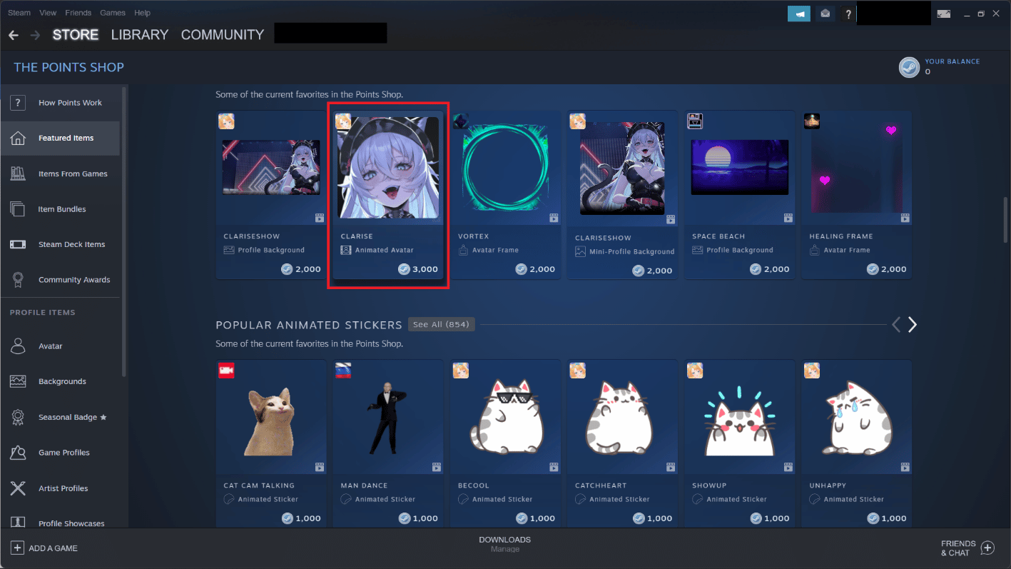คลิกรายการที่คุณต้องการซื้อ