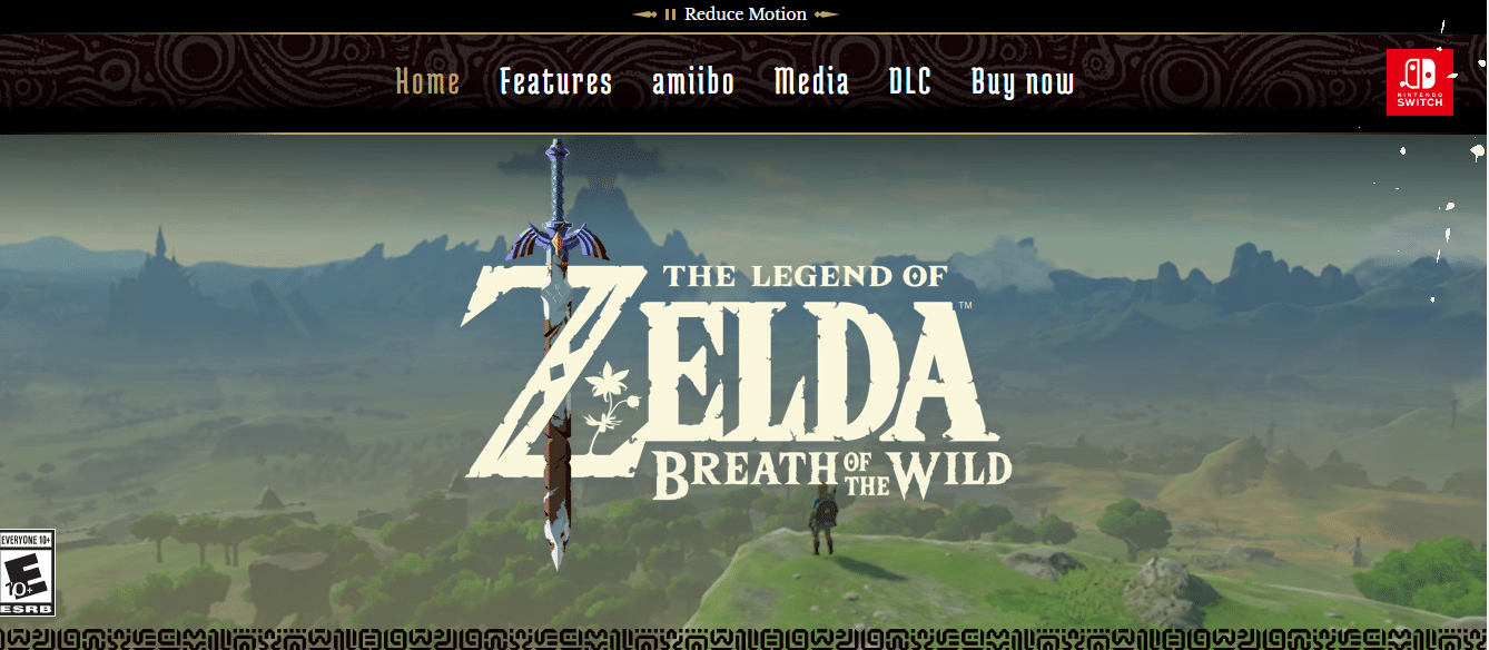 Zelda resmi web sitesinin efsanesi. MMORPG anlamı