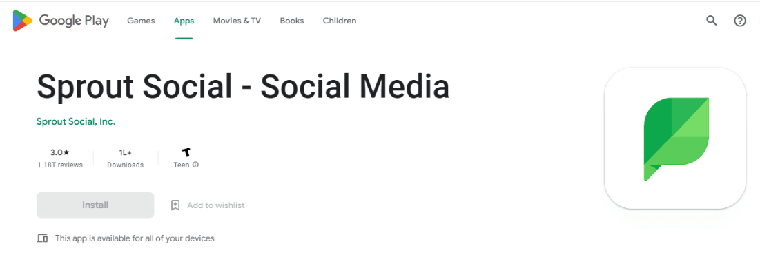 SproutSocial。前 20 名最佳免費 Instagram Post Planner 應用程序