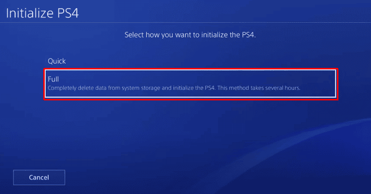 Tam'ı seçin. PS4'te Yanıp Sönen Mavi Ölüm Işığını Düzeltmenin 8 Kolay Yolu