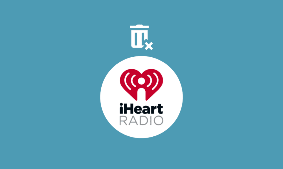 如何删除 iHeartRadio 帐户
