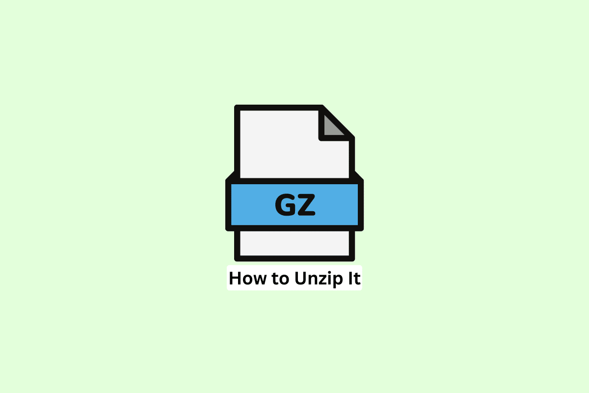 Was ist eine GZ-Datei und wie entpacken Sie sie?