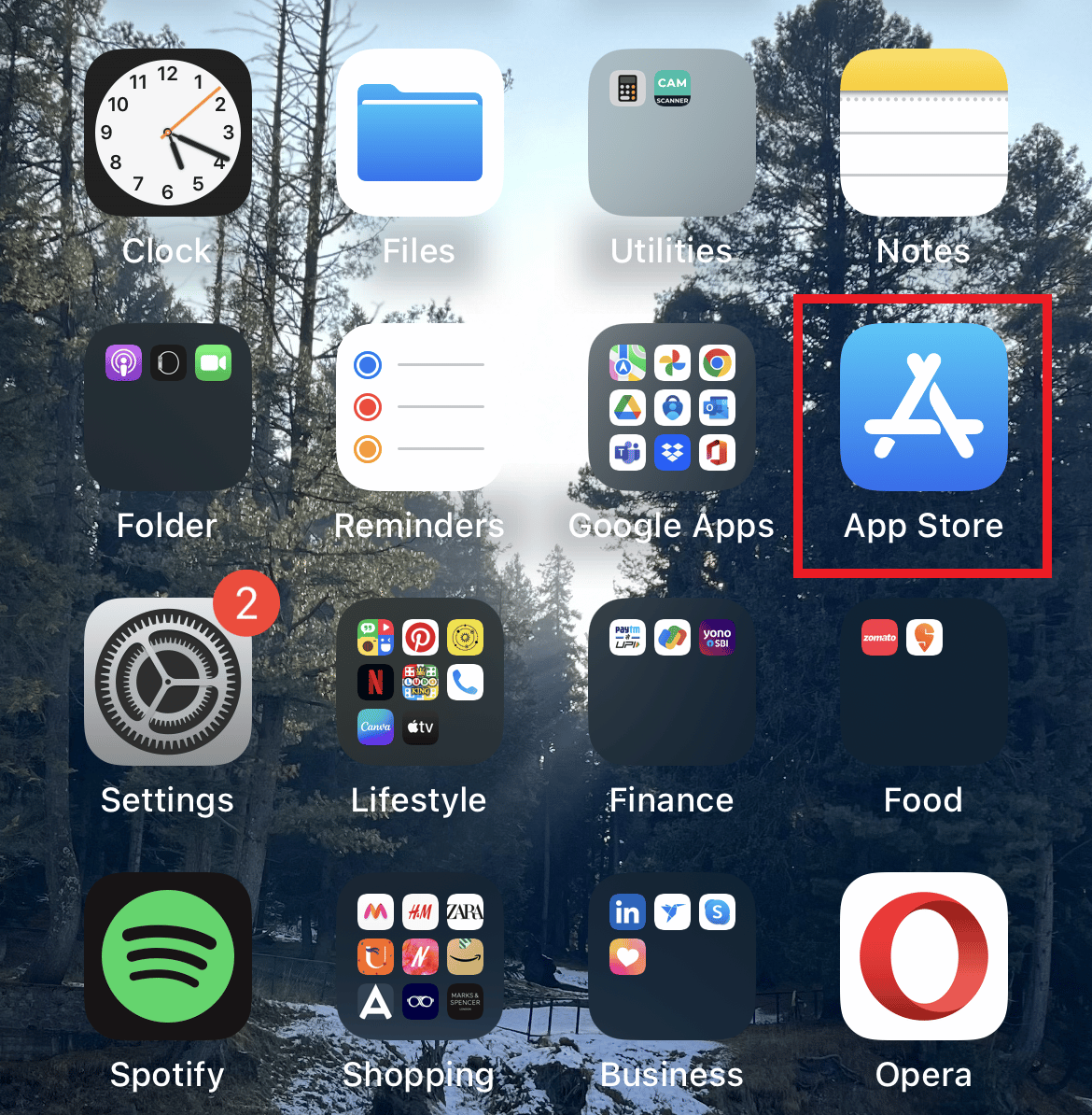 Starten Sie den App-Store