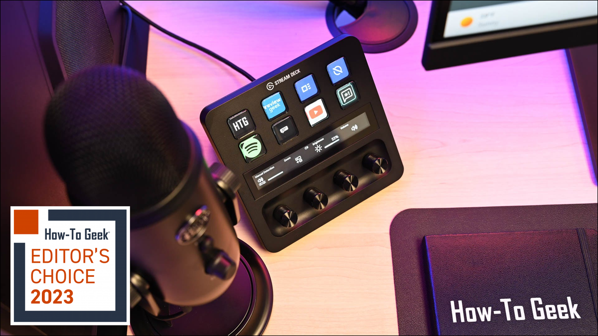 Elgato Stream Deck+ 俯視圖