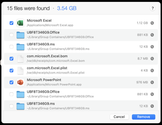 AppCleaner for Mac でアプリのすべての兆候を削除する