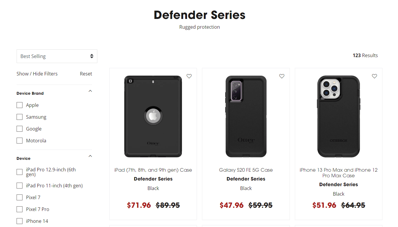ชุดกองหลัง Otterbox