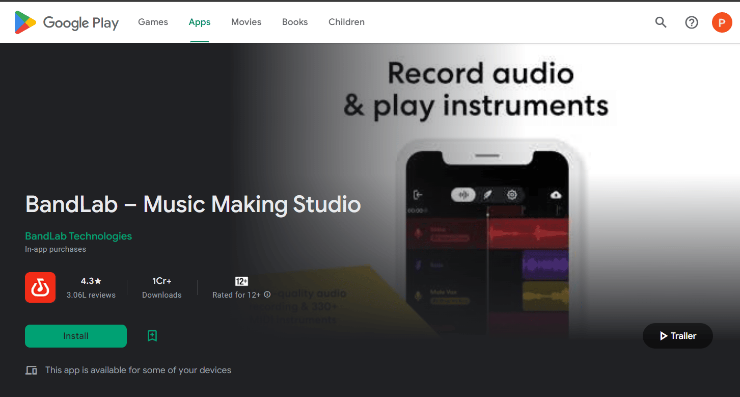 Bandlab playstore | أفضل تطبيق لتسجيل الموسيقى للأندرويد