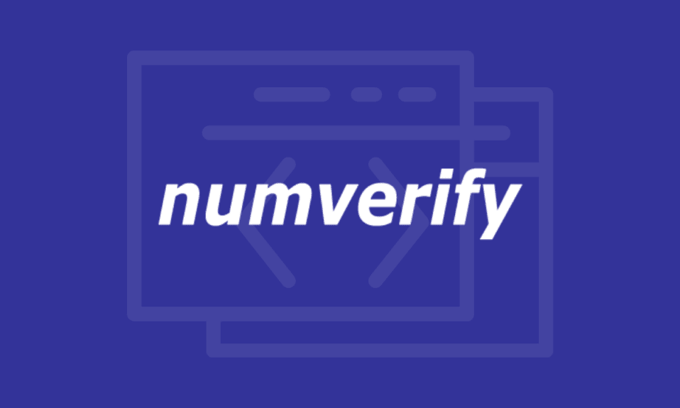 Numverify API'si nedir?