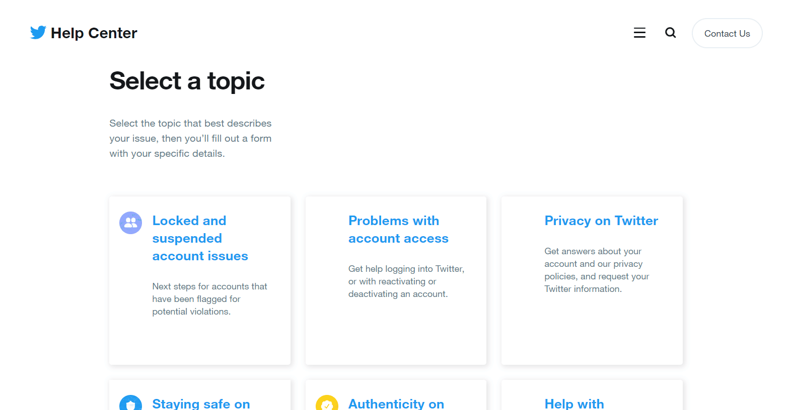 問題を Twitter に報告します。 Twitterにページが存在しない問題を修正する9つの方法