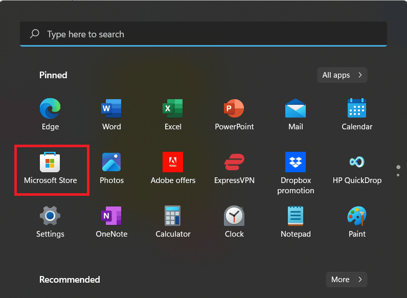 Microsoft ストアを開きます。 Twitterにページが存在しない問題を修正する9つの方法