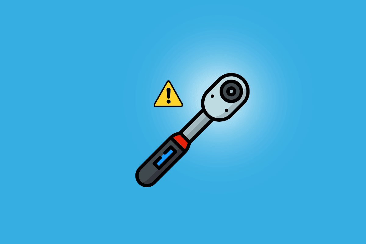 Você pode consertar a chave de torque não clicando?