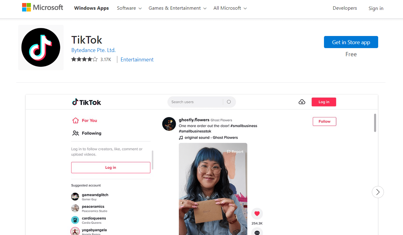 抖音微軟商店 |如何在 TikTok PC 上查看收藏夾