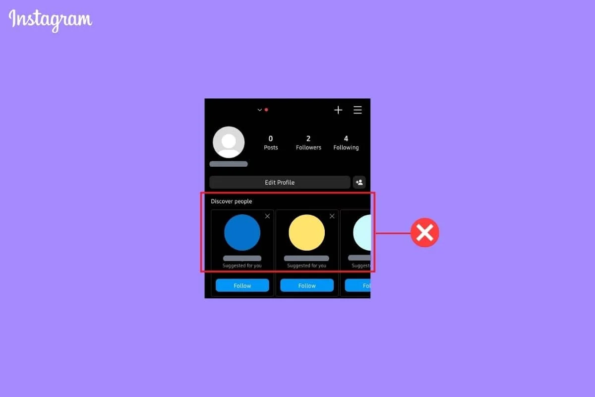 InstagramでDiscover Peopleを削除する方法
