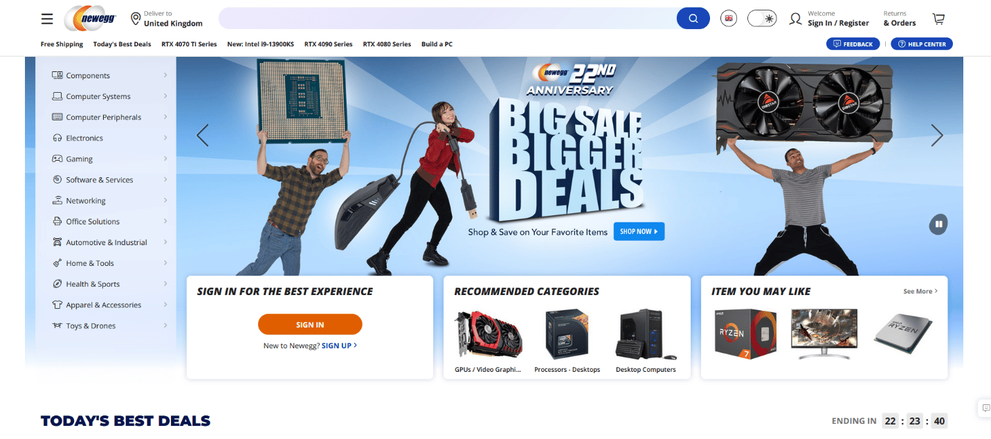 Site officiel de New Egg. 34 meilleures alternatives eBay au Royaume-Uni