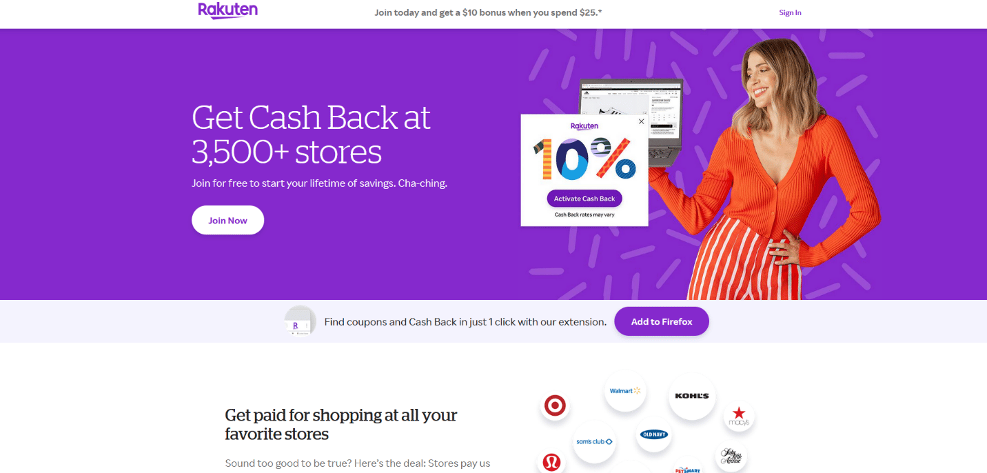Site officiel Rakuten