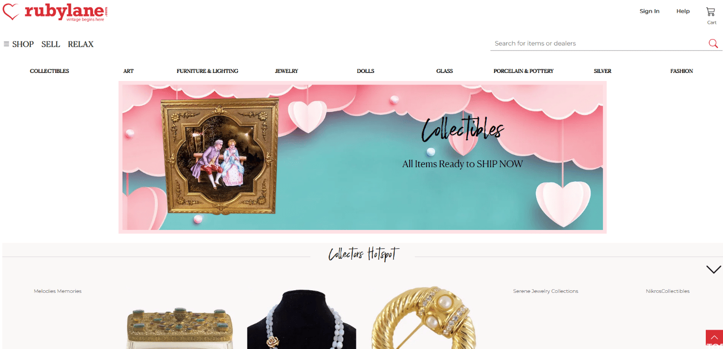 Site officiel de Ruby Lane. 34 meilleures alternatives eBay au Royaume-Uni