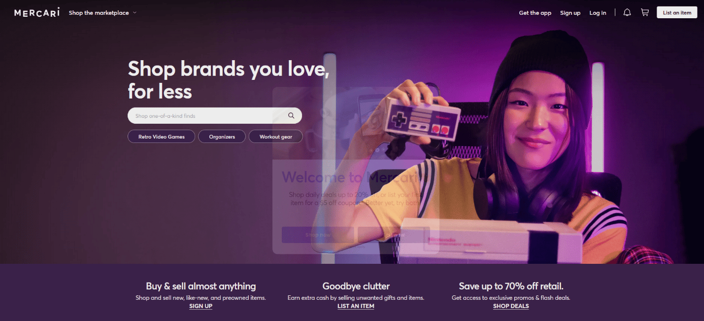Site officiel Mercari. 34 meilleures alternatives eBay au Royaume-Uni